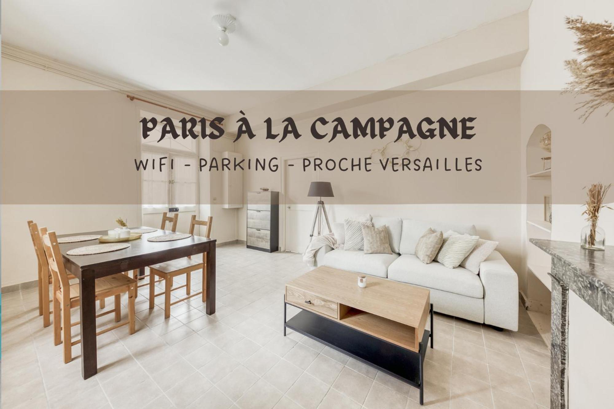 Paris A La Campagne-Parking Gratuit-Proche Versailles La Queue-les-Yvelines Exterior photo